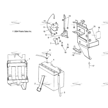 BATTERY BOX /7CSA/NP7CS/7CSA/7CSB/NE8CS/8CSA/NP8CS/8CSA/8CSB