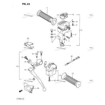 HANDLE SWITCH (MODEL H)
