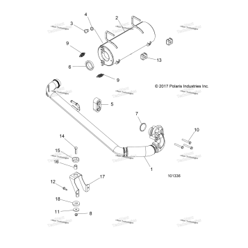 ENGINE, EXHAUST SYSTEM