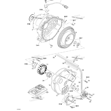 MAGNETO AND OIL PUMP