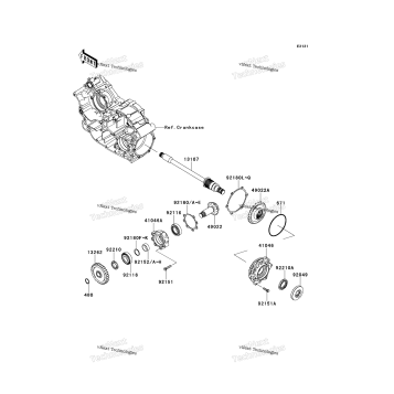 FRONT BEVEL GEAR