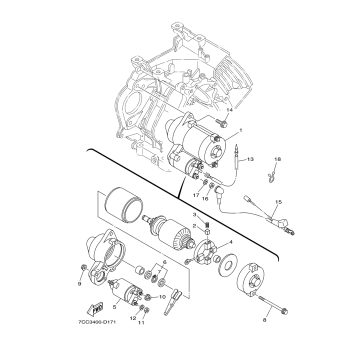 STARTING MOTOR