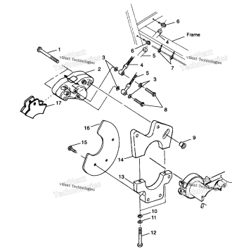 REAR CALIPER MOUNTING