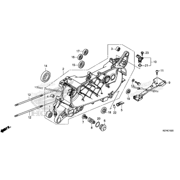 LEFT CRANKCASE