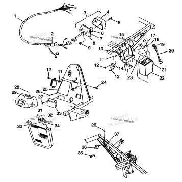 ELECTRICAL/TAILLIGHT XPLORER 400L