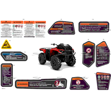 BODY - WARNING DECALS