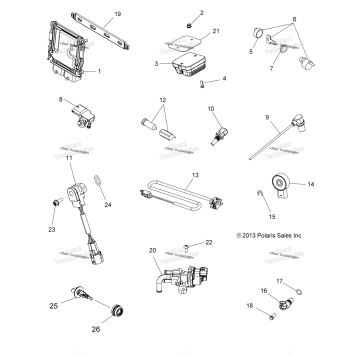 ELECTRICAL, SWITCHES, SENSORS, ECU & CONTROL MODULES