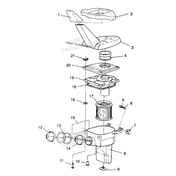 AIR BOX ASSEMBLY 4X4 250