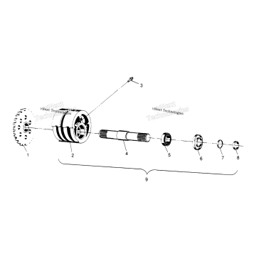 FRONT TIGHTENER ASSEMBLY XPLORER 4X4
