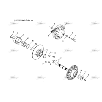 DRIVEN CLUTCH /AB/AC