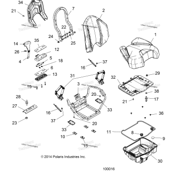 BODY, SEAT, PASSENGER