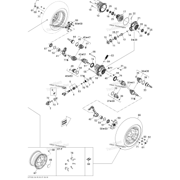 DRIVE SYSTEM, FRONT
