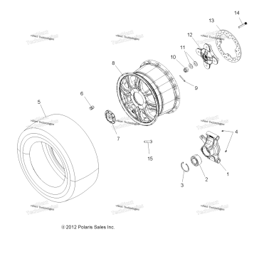 WHEELS, REAR & HUB