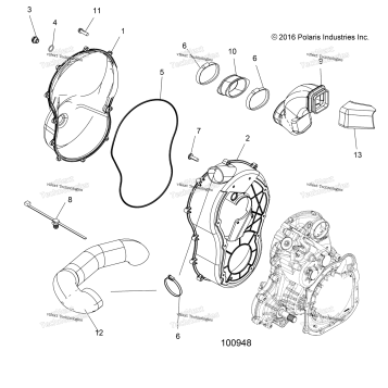 BODY, CLUTCH COVER
