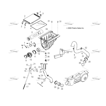 ENGINE, AIR INTAKE SYSTEM
