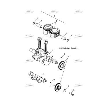 CRANKSHAFT & PISTON