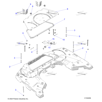 BODY, REAR RACK
