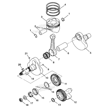 CRANKSHAFT & PISTON