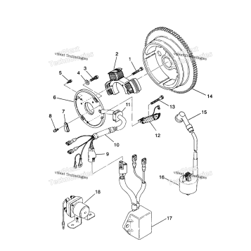 MAGNETO ASSEMBLY SPORTSMAN 4X4