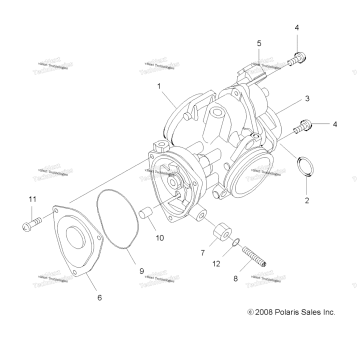 ENGINE, THROTTLE BODY