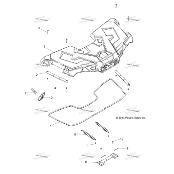 BODY, STORAGE, FRONT