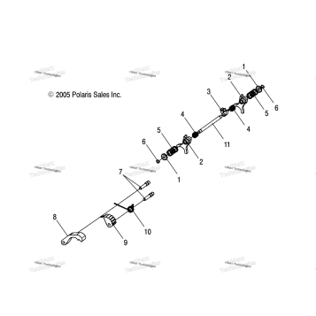 TRANSMISSION, SHIFT FORKS