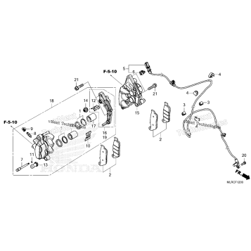 FRONT BRAKE CALIPER