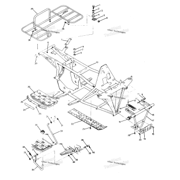 FRAME ASSEMBLY WITH RACKS TRAIL BOSS UPDATE