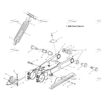 SWING ARM/SHOCK MOUNTING