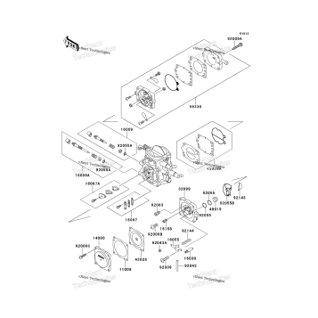CARBURETOR PARTS (JS750-B1)