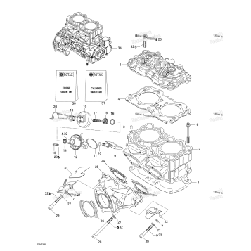 CYLINDER, EXHAUST MANIFOLD