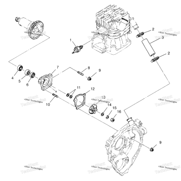 WATER PUMP SCRAMBLER W957840