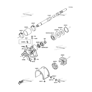 DRIVE SHAFT (JS300-A2/A3/A4/A5)