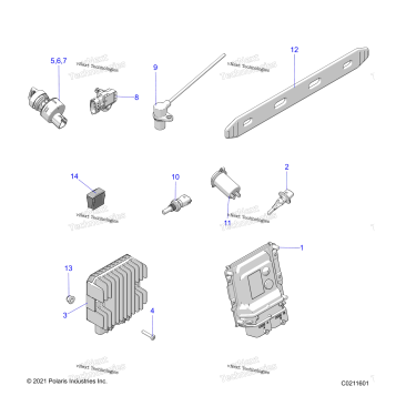 ELECTRICAL, SWITCHES, SENSORS, ECU & CONTROL MODULES