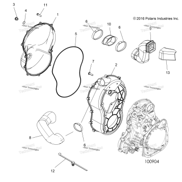 BODY, CLUTCH COVER