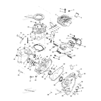CRANKCASE & CYLINDER SCRAMBLER