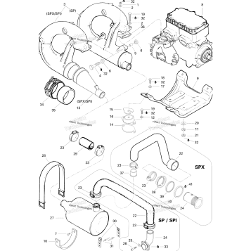 EXHAUST SYSTEM SPI