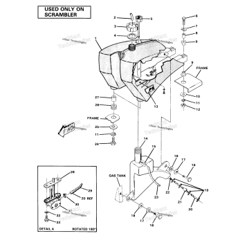 FUEL TANK ASSEMBLYSCRAMBLER
