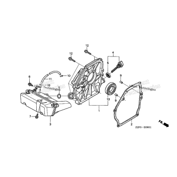 CRANKCASE COVER (2)