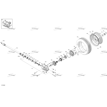 FINAL DRIVE, REAR WHEEL - PROPELLER SHAFT