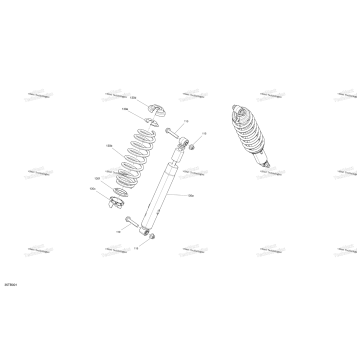 SUSPENSION - FRONT SHOCKS