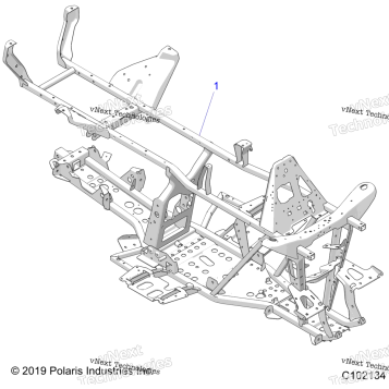 CHASSIS, FRAME A20SEG57B1/B4