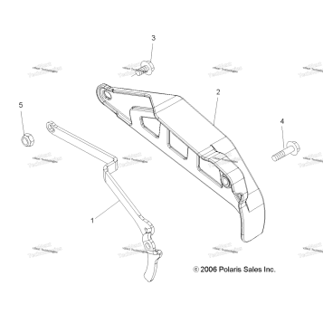 SPROCKET GUARD, FRONT