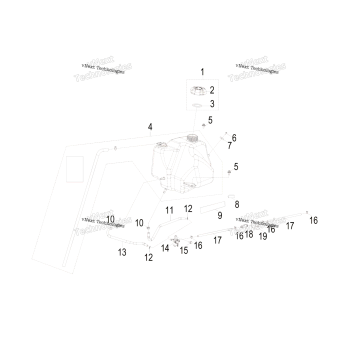 BODY, FUEL TANK ASM. A18YAP20A8