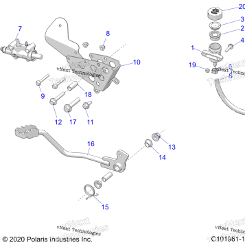 BRAKES, BRAKE PEDAL & MASTER CYLINDER