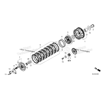 CLUTCH (CRF1100A/A4)