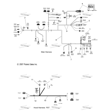 ELECTRICAL, WIRE HARNESS, MAIN