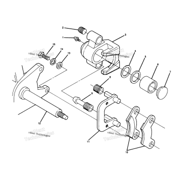 FRONT BRAKE ASSEMBLY