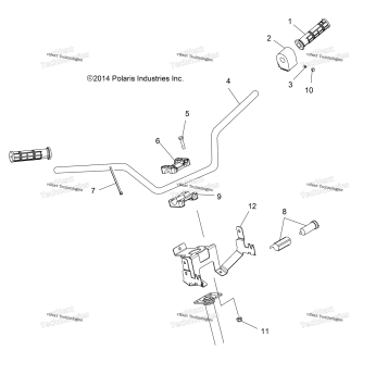 STEERING, HANDLEBAR & CONTROLS