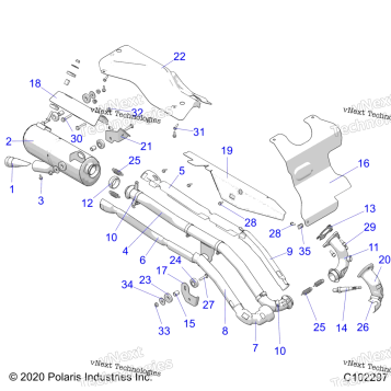 ENGINE, EXHAUST